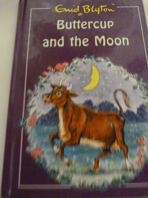 Buttercup and the moon